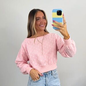 Papermoon Pink Polka Dot top